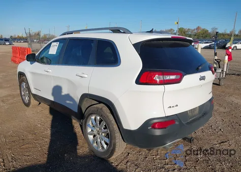 2014 Jeep Cherokee Limited из США, поврежденный, VIN 1C4PJMDS8EW242408